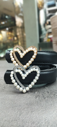 خرید و قیمت کمربند نگین قلب