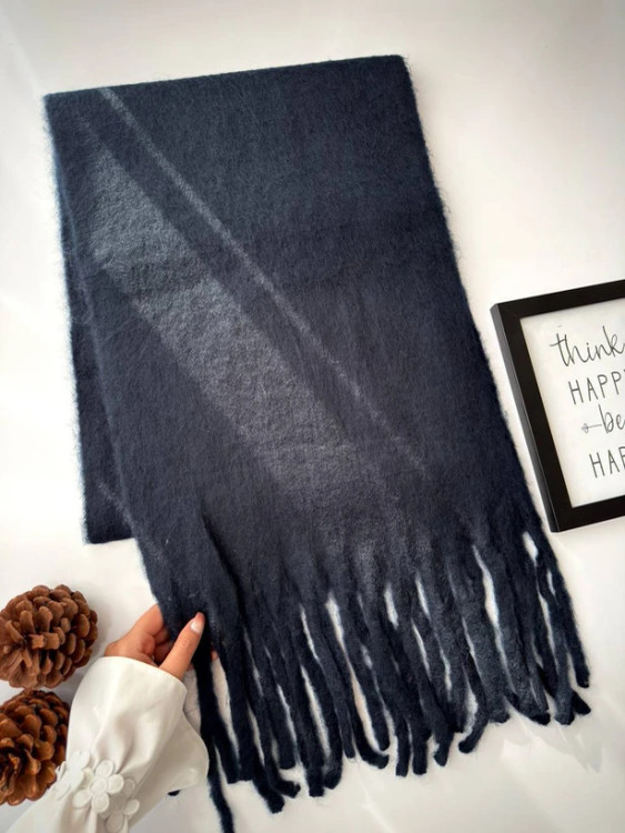 شال موهر بیگ اسکارف ریشه فتیله ای وارداتی