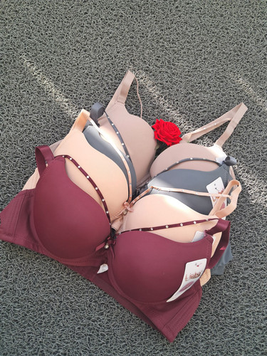 سوتین اسفنجی فنر دار کاپ ماساژوری هارنس نگین ...