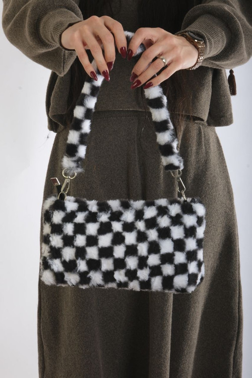 خرید و قیمت کیف خزدار