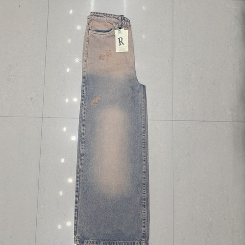 خرید عمده شلوار جین بگ کثیف شور نسکافهای