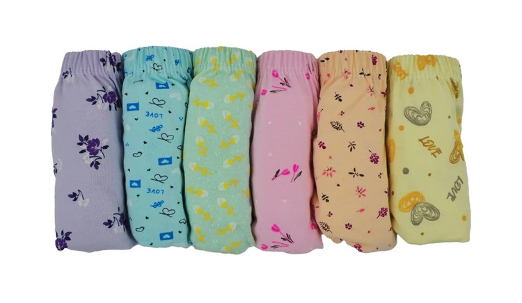 شورت نخی گلدار زنانه 6 تایی و بالاتر طرح رندوم