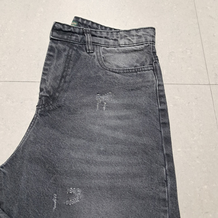 خرید و قیمت شلوار جین اصلی بگ زغالی بغل سایه