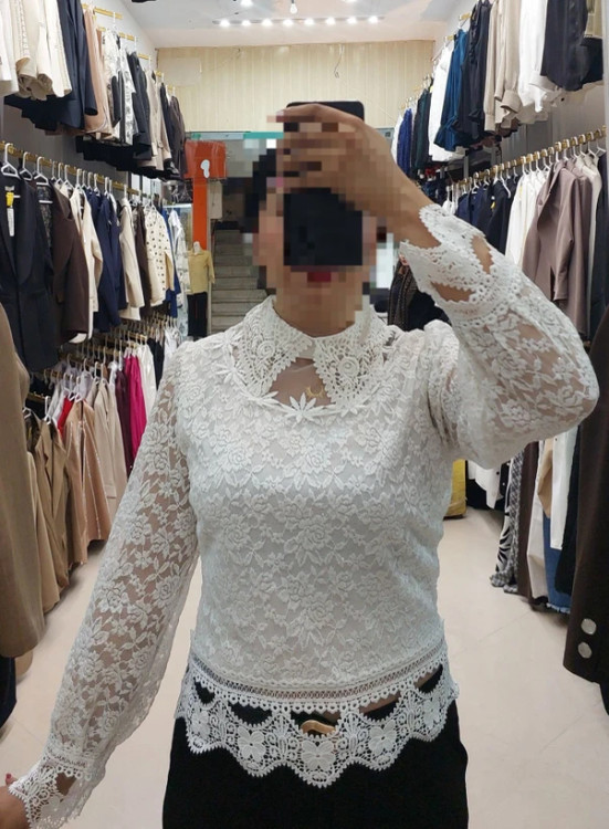 شومیز دخترانه و زنانه گیپور مجلسی