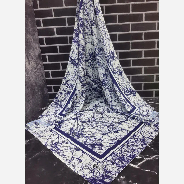 روسری نخ طرح ختن ابعاد 140 در 140 بانوان