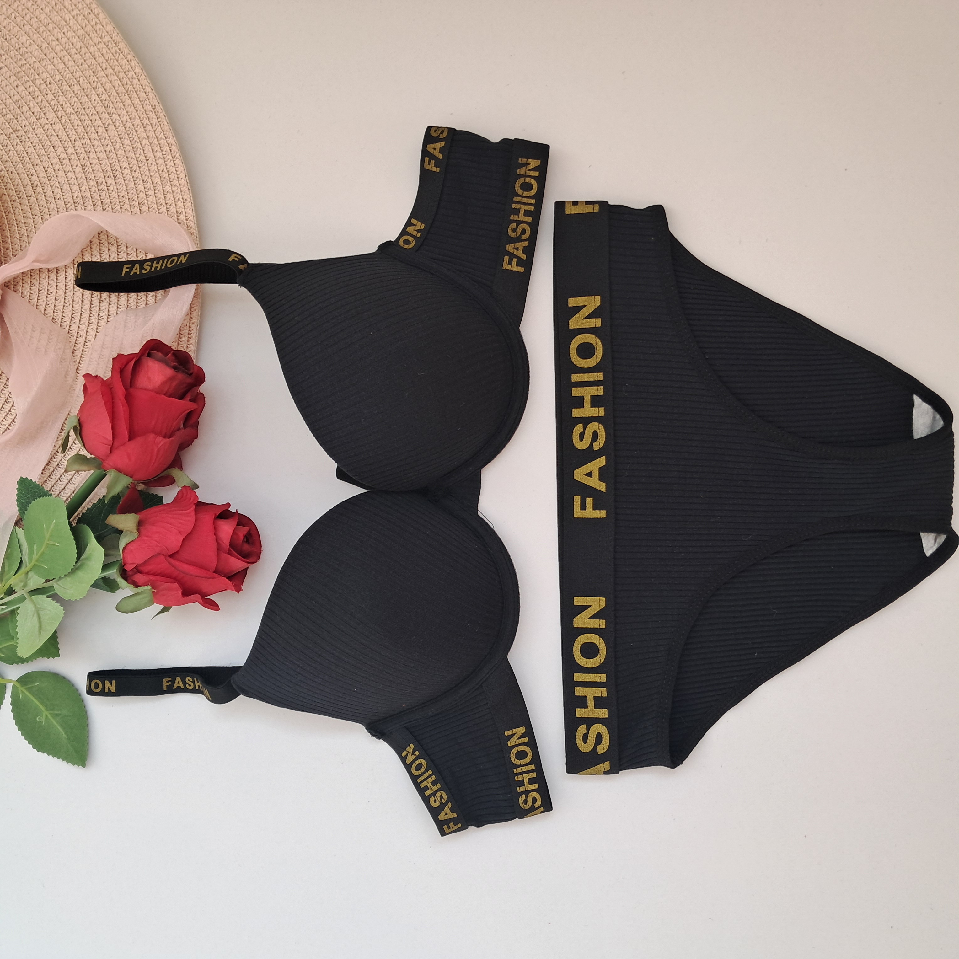 ست شورت و سوتین اسفنجی Fashion کبریتی