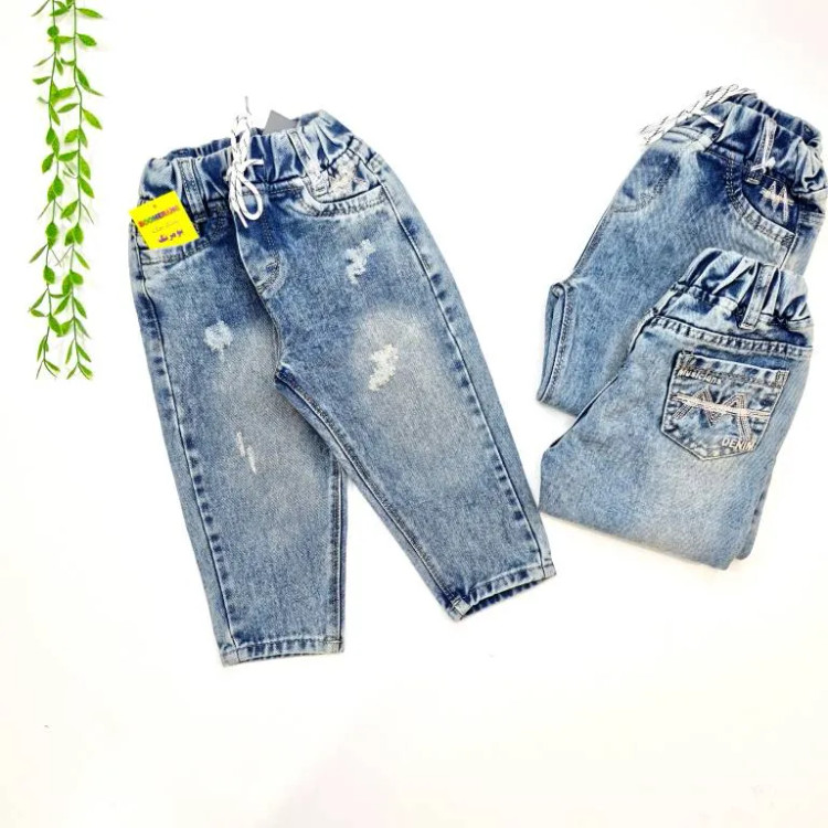 شلوار جین بچگانه ترک کد PIC1266 مناسب 1 تا 6 سال