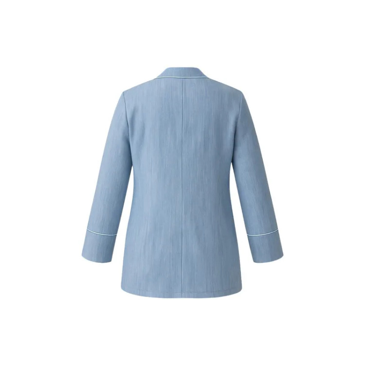 مانتو زنانه آبی کتی شانتون گازوییلی مدل دریامانتو سایزبندی 38 تا 42