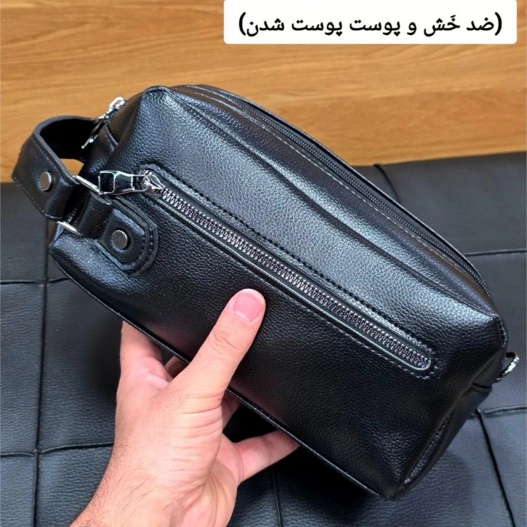 کیف دستی دوشی مردانه چرم وارداتی شوزبگ