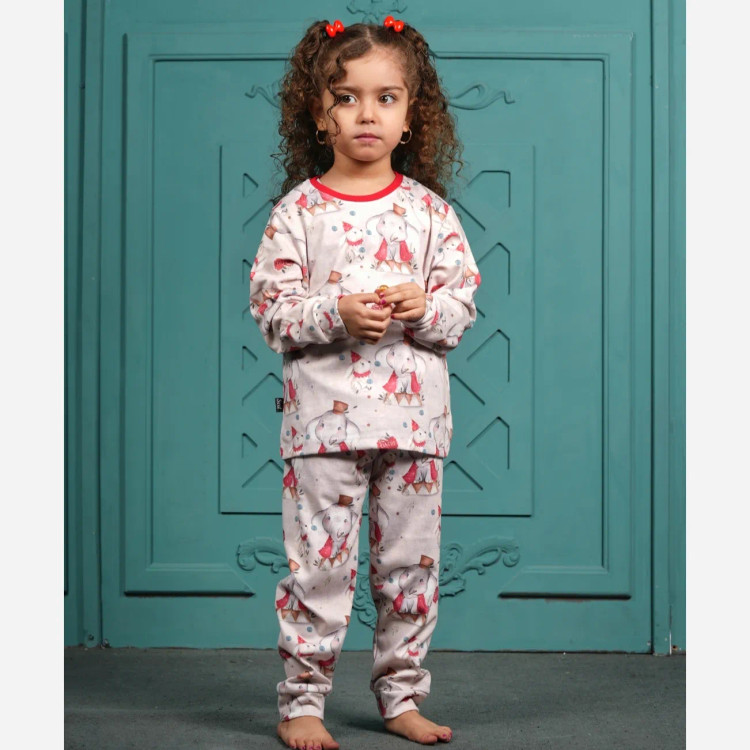 بلوز و شلوار راحتی بچگانه نخی دخترانه و پسرانه