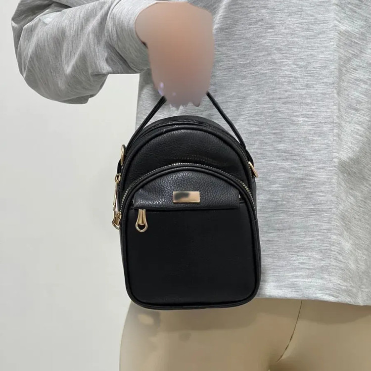 کیف ایستاده زنانه مدل 1141 بند دستی دوشی چرم شرانگ یراق ضد زنگ