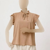 تاپ مجلسی زنانه جنس کریشه کد 1429