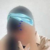 هدبند ساتن گره ای زنانه کد 1361