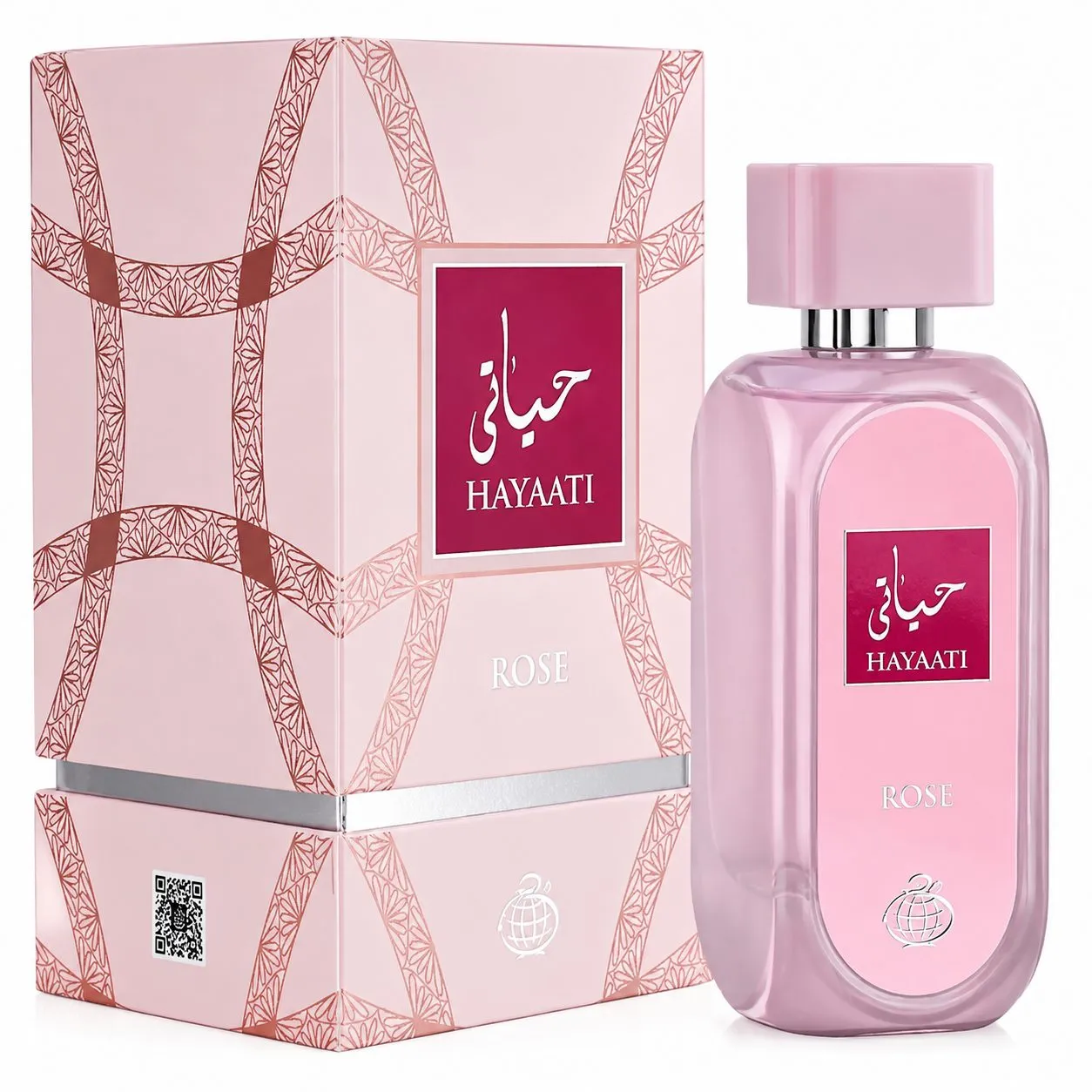 ادوپرفیوم زنانه حیاتی رز فرگرانس ورد 100 میل