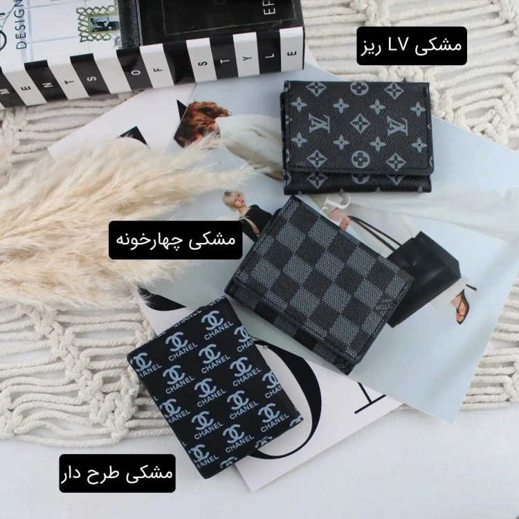 جاکارتی چرم مصنوعی روزمره دکمه ای