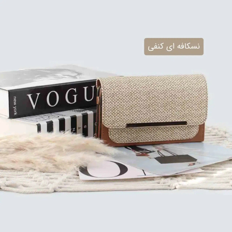 کیف پاسپورتی چرم مصنوعی زنانه مجلسی و اسپرت
