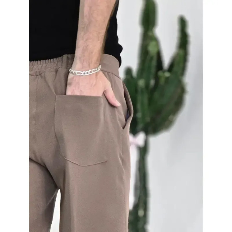 شلوار بگ پارچه ای مازراتی پیله دار زنانه نسکافه ای مشکی سرمه ای قهوه ای سایز بزرگ